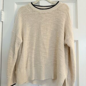 J. Crew Cream Knit Women's Sweater